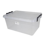 Storage Box with Clips - 14 Litre